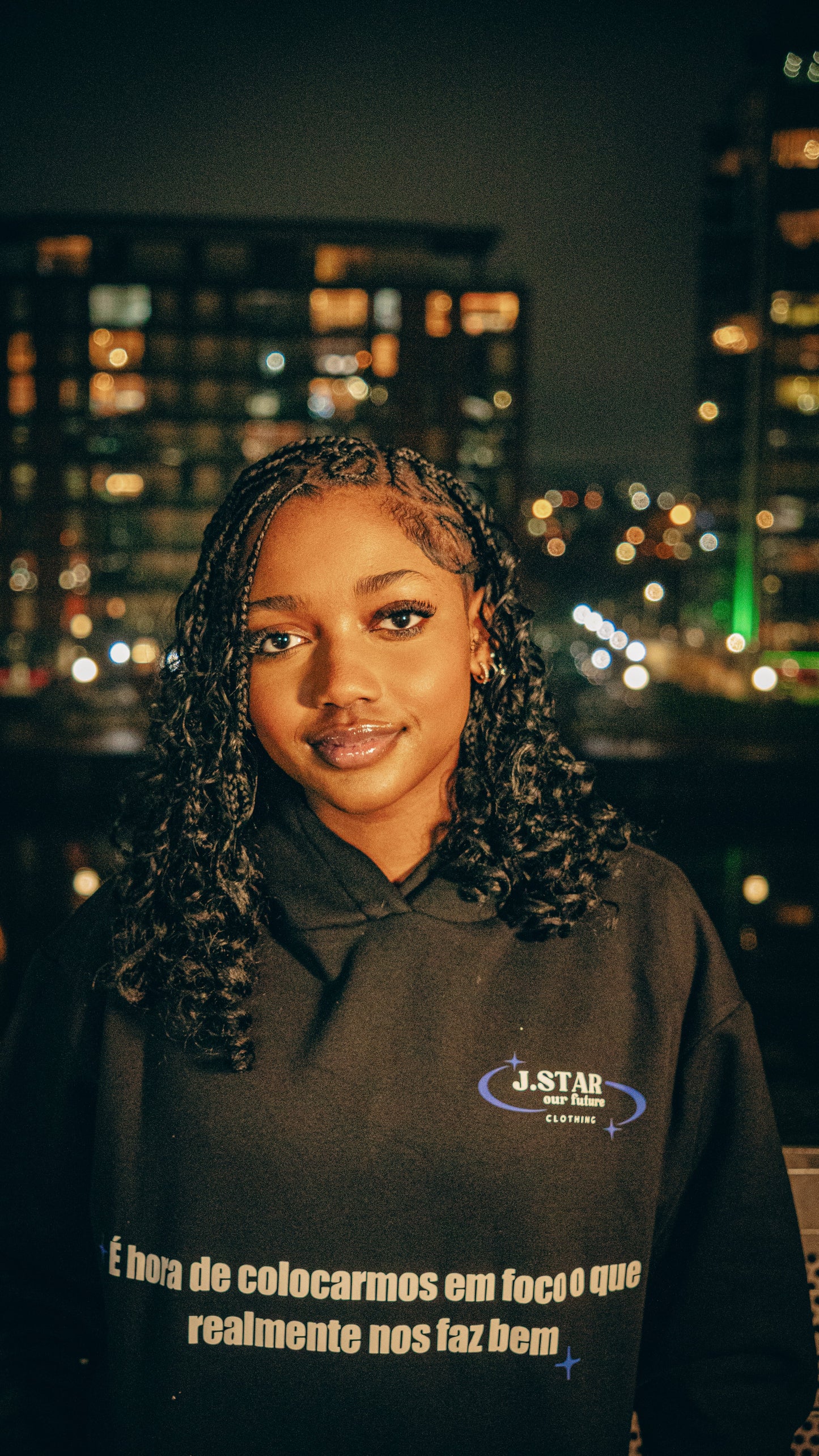 JSTAR HOODIE - Focus on What Really Matters
